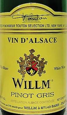 Alsace Willm - Pinot Gris Alsace NV